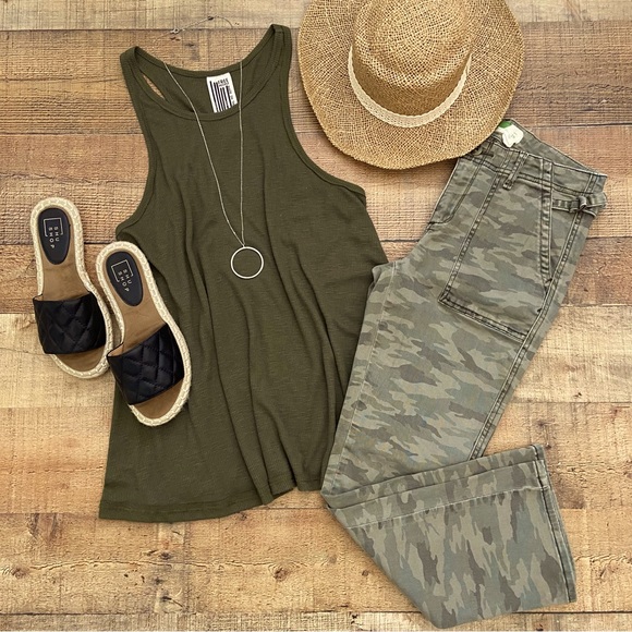 FREE PEOPLE Ribbed Swing Tank - Picture 8 of 11